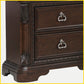 Mahogany Traditional 5 Drawer Chest