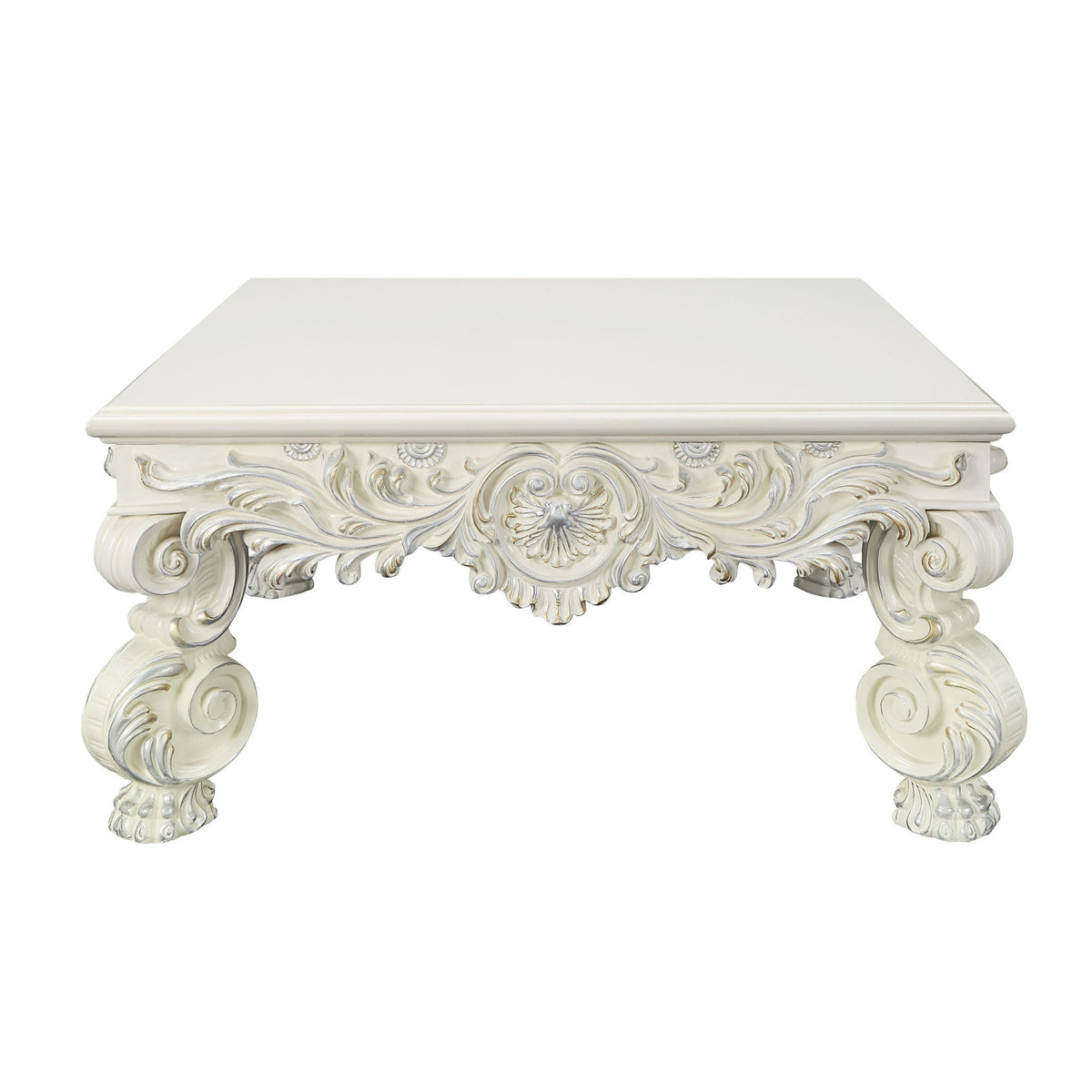 Adara Elegant White Coffee Table