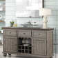 Rustic Two Tone Sever With Powerpack