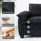 Luxury L Shape Sofa with Ottoman
