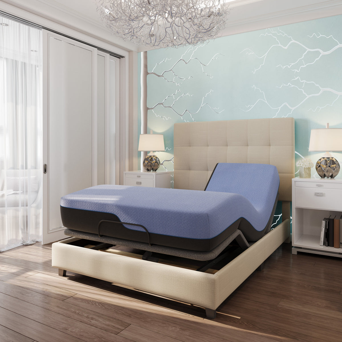 Bridgevine Home 12 Inch Refresh Flex Head Hybrid Cooling Gel Mattress