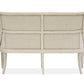 Newport - Bench With Upholstered Seat & Back - Alabaster