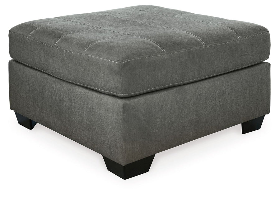 Pitkin - Oversized Accent Ottoman - Slate