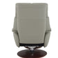 Kandoro Swivel Accent Chair with Ottoman