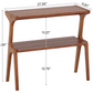 Mid Century Modern Solid Wood End Table