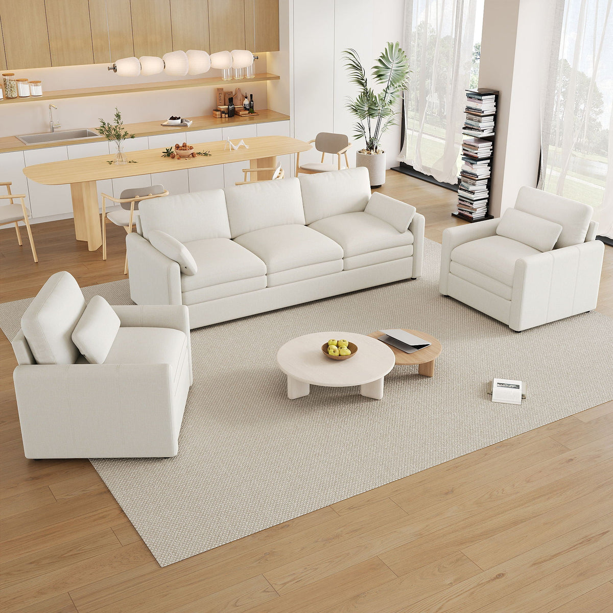 Cloud Sofa Set Couch For Living Room - view 6