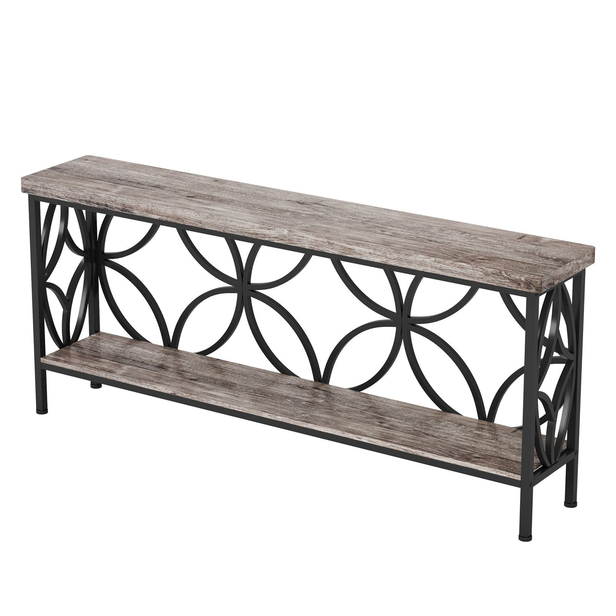 70.9” Extra Long Industrial Console Table