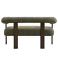 Round Armrest Loveseat
