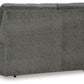 Bindura - Glider Loveseat - Mineral