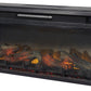 Entertainment Accessories - Fireplace Insert - Rectangular - Black