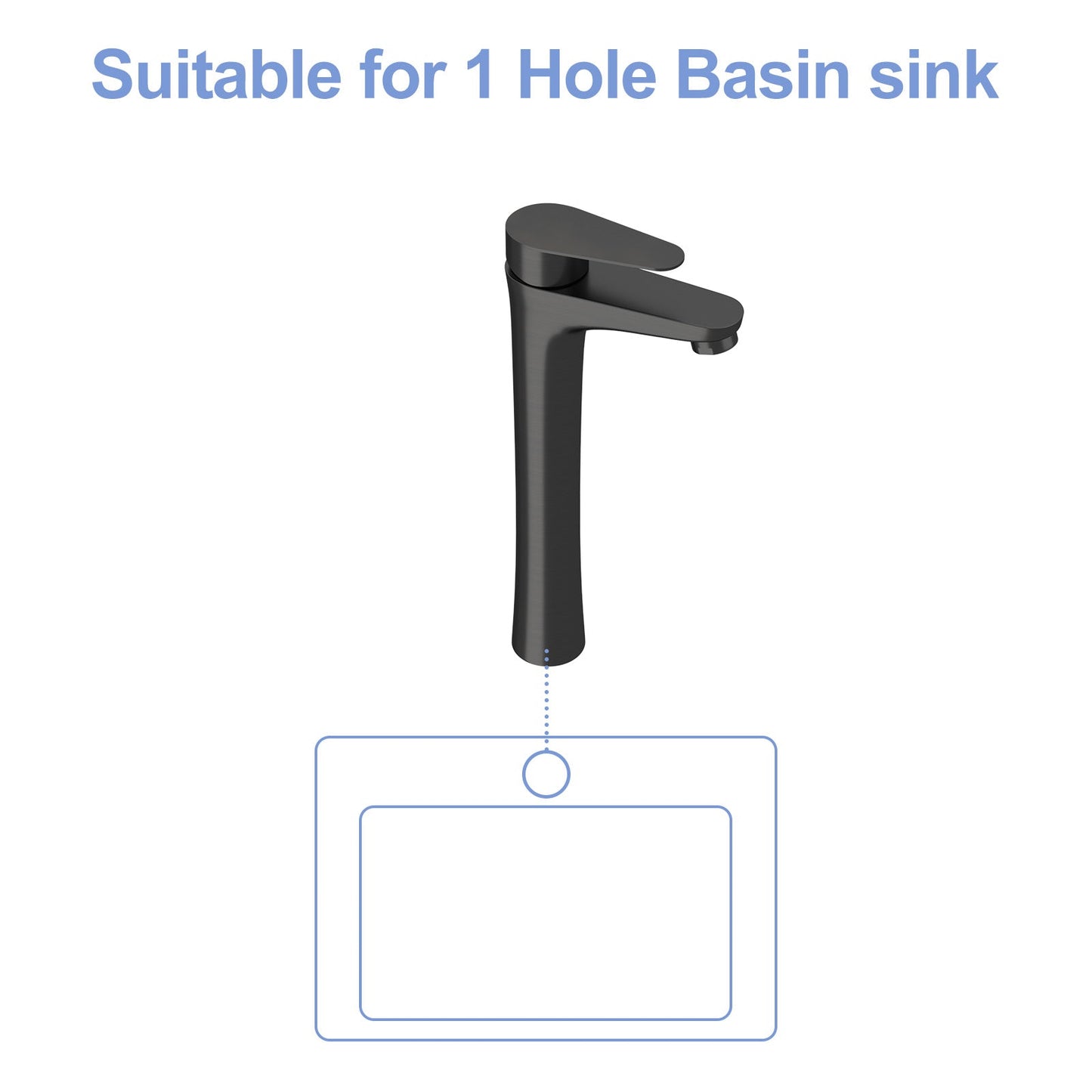 Oil-Rubbed Bronze Vessel Sink Faucet