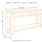 Gavelston - Sofa Table - Black
