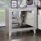 Sliverfluff - Nightstand - Mirrored & Champagne