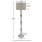 Bernadate - Poly Floor Lamp - Whitewash