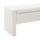 Modern Bed End Bench with Storage