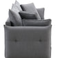 Irina Pull-Out Fabric Sleep With Storage