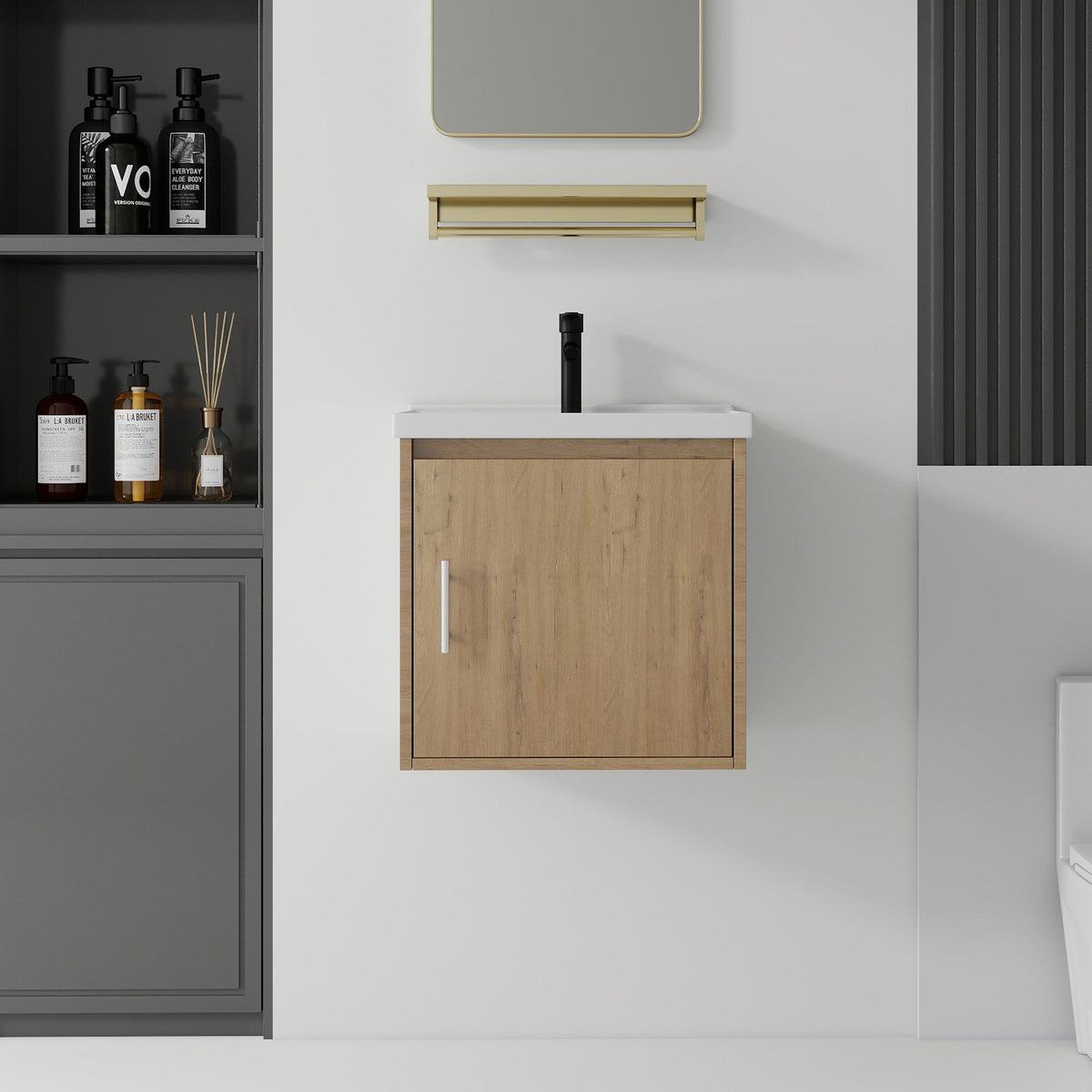 20" Floating Bathroom Vanity Combo