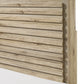 Mid-Century-Inspired King Size Panel Bed