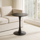 Black Round Dining Table