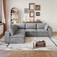 Cloud Sofa - 99*103" Corduroy Fabric