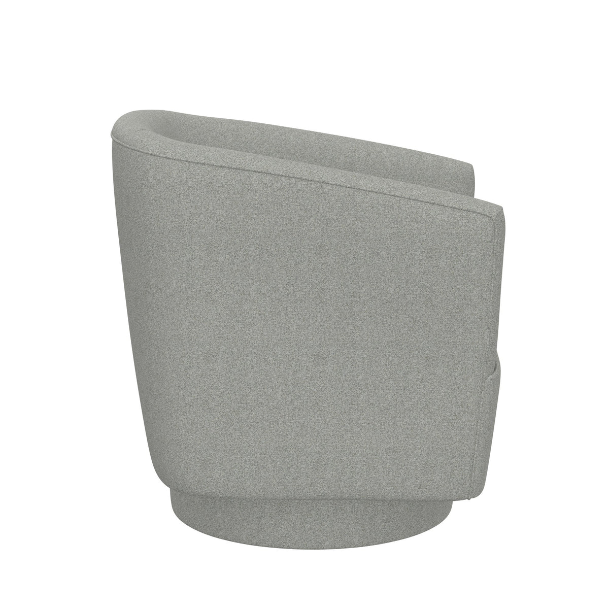 Gray Swivel Accent Chair