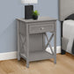 Antique 2-Tier Accent Table