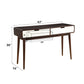 Christa - Sofa Table - White & Espresso