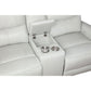Denson Dove Power Reclining Loveseat