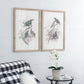 S/2 Bird Framed Print, 19.5x27.5"