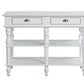 Rorratt - Kitchen Island - Marble Top & White