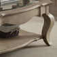Chelmsford Clear Glass & Antique Coffee Table