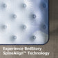 Bedstory Spine Align Pro 14" King Firm Pressure Relieving Cooling Hybrid Mattress