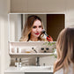 Aluminium Medicine Cabinet Mirror, 35 x 28 Inches