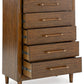 Lyncott - Five Drawer Chest - Brown