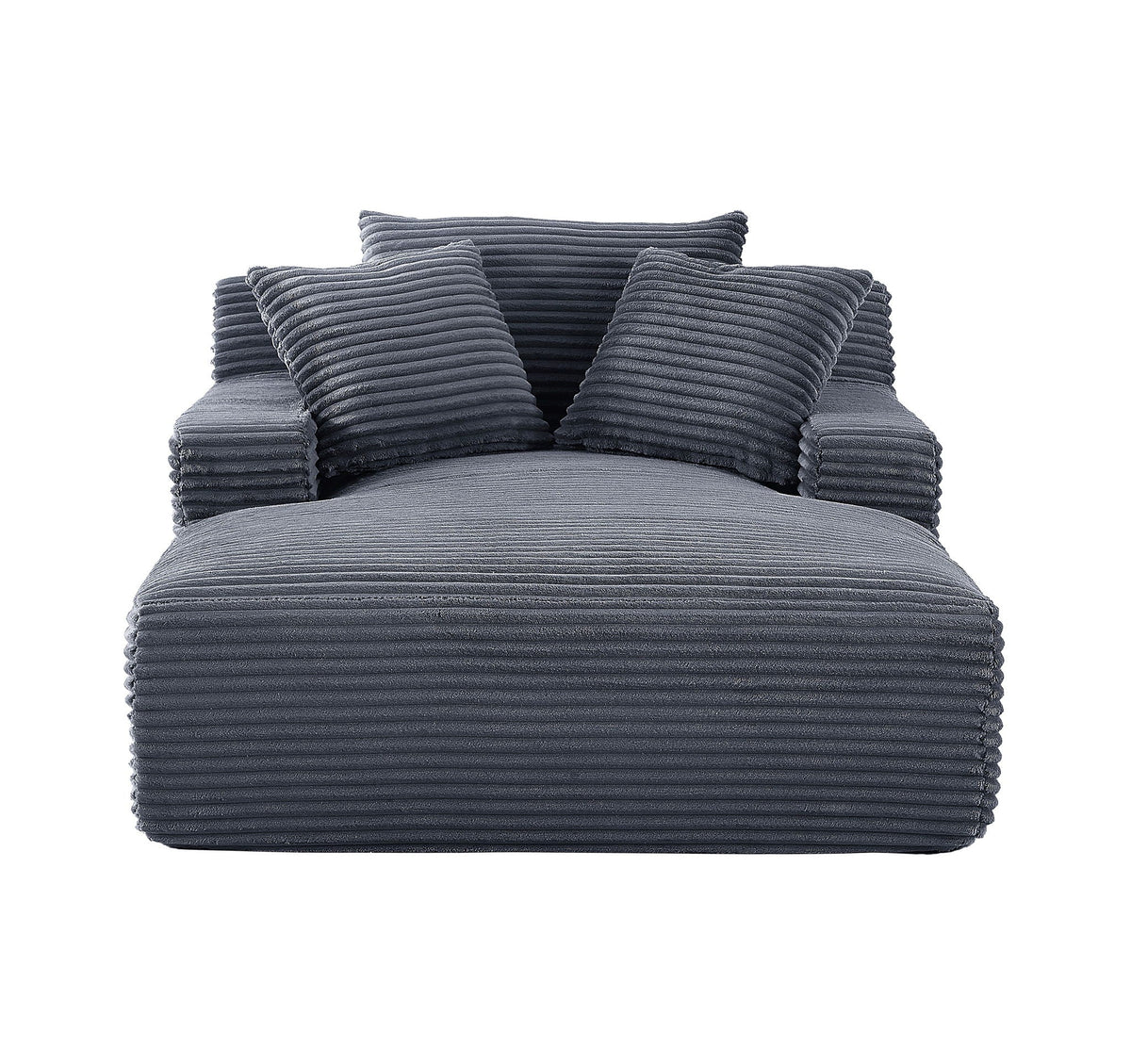 Cloudline - Oversized Chaise Lounge, Modern Comfy Couch With Full Foam Cushioning, Cozy Sleeper Sofabed - view 7