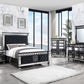 Varian II - Mirror - Mirrored, Black & Sliver