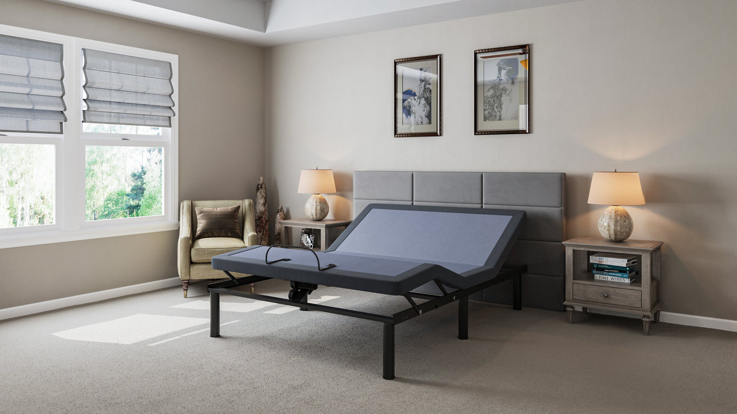 BT2000 King Adjustable Bed Base With Full-Range Positions Adjustment
