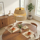 Essence Single Lights Pendant With Rattan Shade