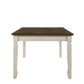Fedele - Dining Table - Weathered Oak & Cream