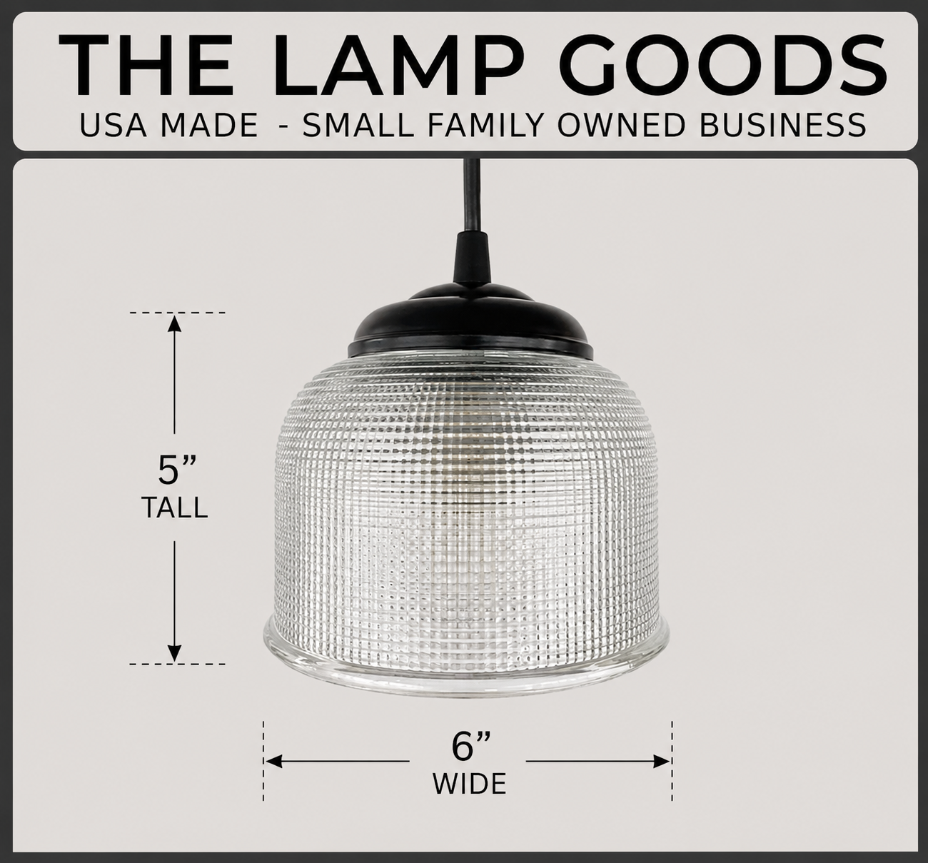 Factory Holophane Vintage Shade
