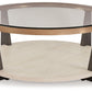 Frazwa - Round Cocktail Table - Multi