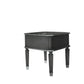 House Beatrice - End Table - Charcoal & Light Gray