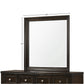 Merlot Square Mirror