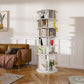Rotating Shoe Rack Tower, 6-Tier Spinning Shoe Rack
