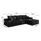 107" Cloud Sectional Couch with L-Shape Chaise