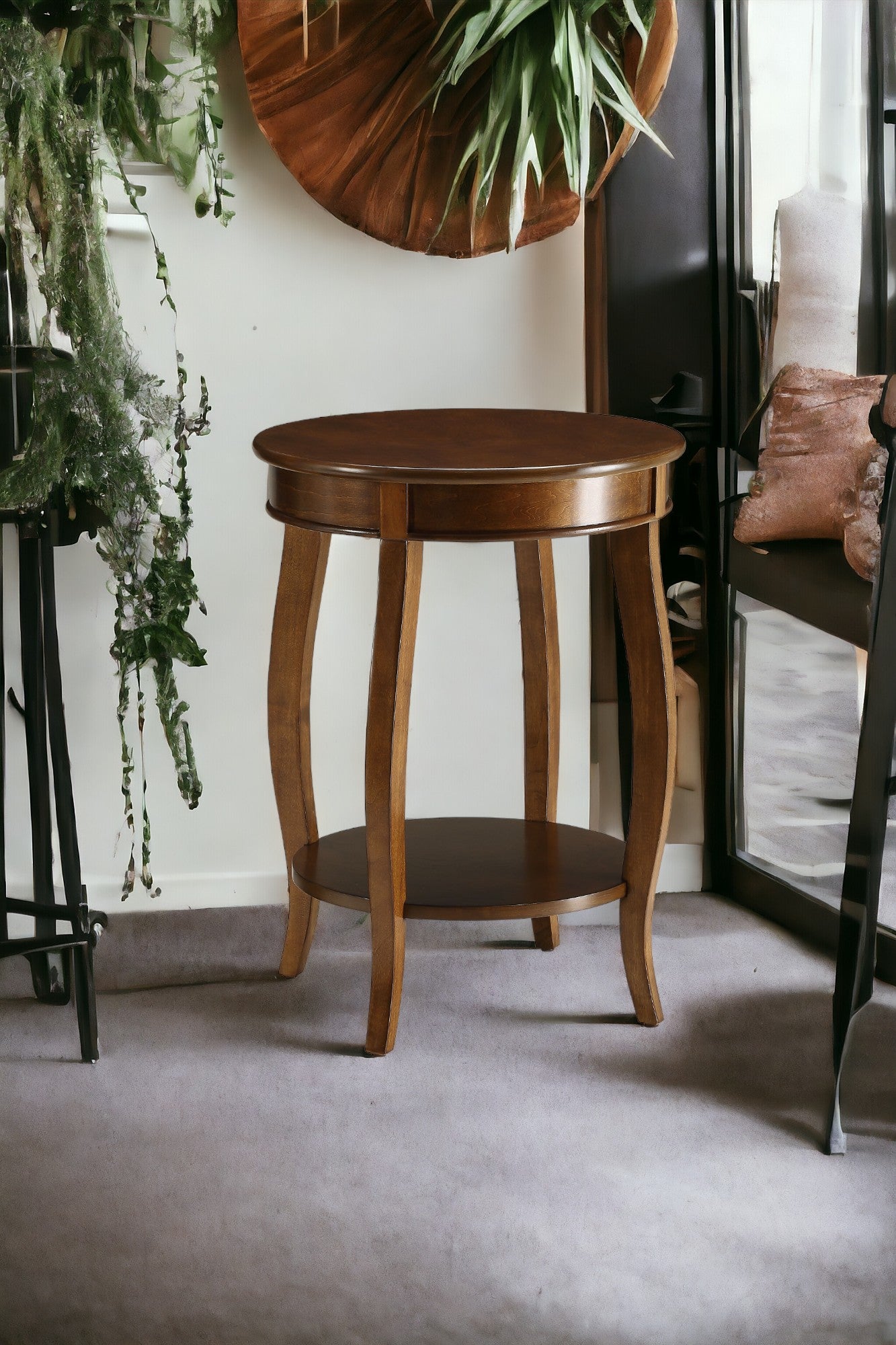 Aberta Round Leg Table