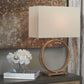 Mahala - Metal Table Lamp  - Antique Gold Finish