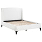 Theodore Snow Upholstered Eastern King Wingback Bed