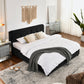 King Size Storage Upholstered Hydraulic Platform Bed
