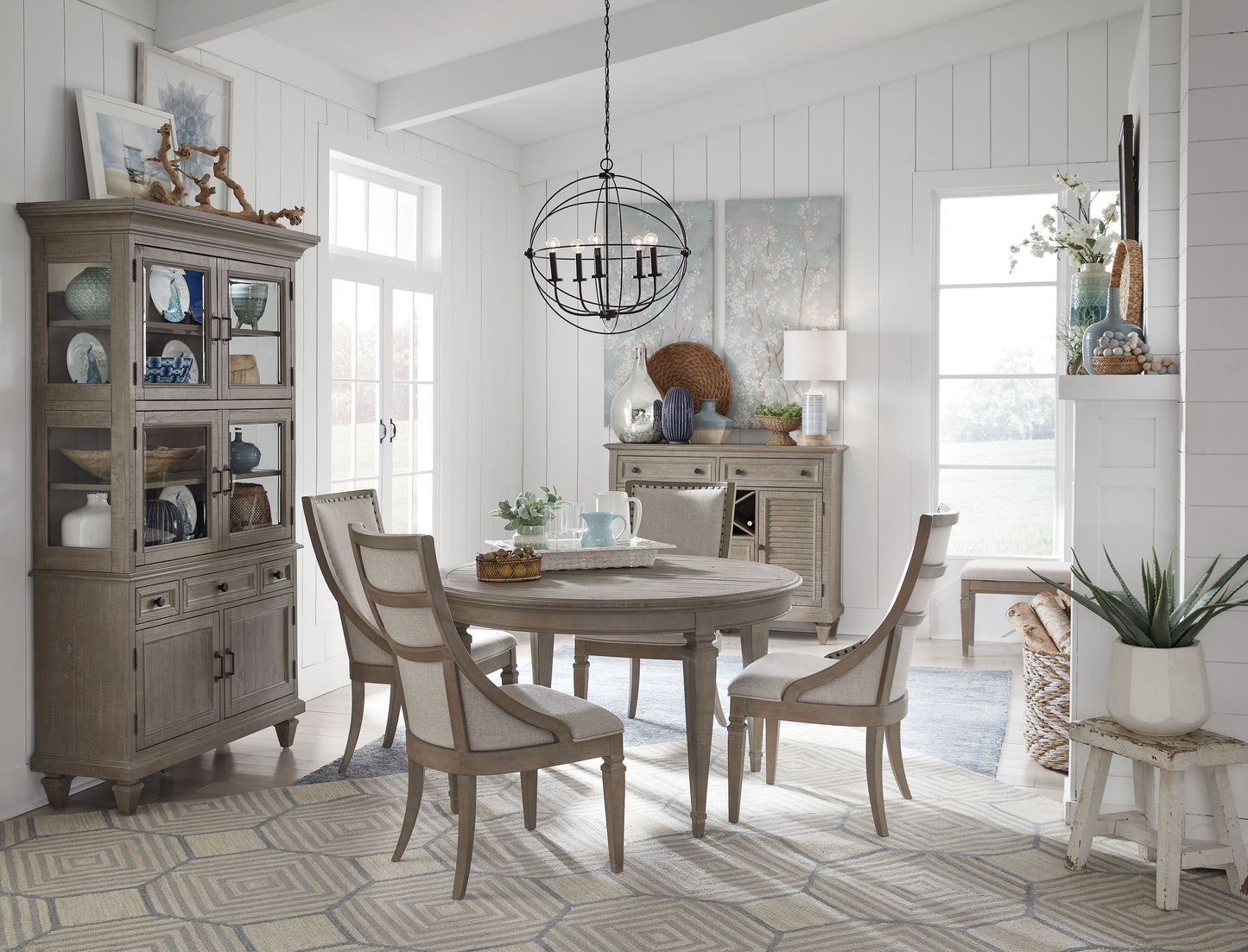 Lancaster - Server - Dovetail Gray